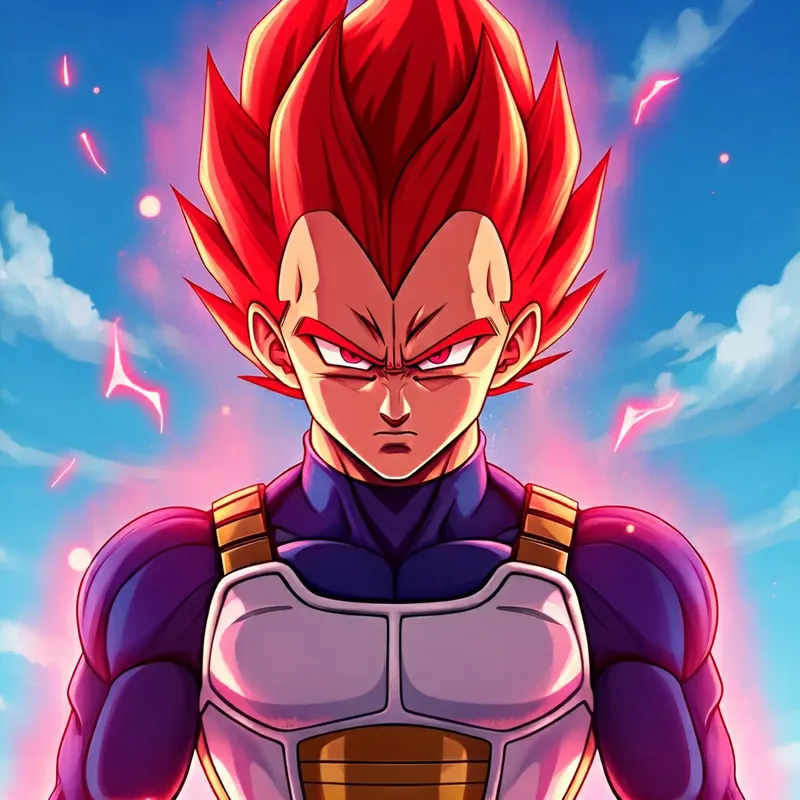 Vegeta Super Saiyan God